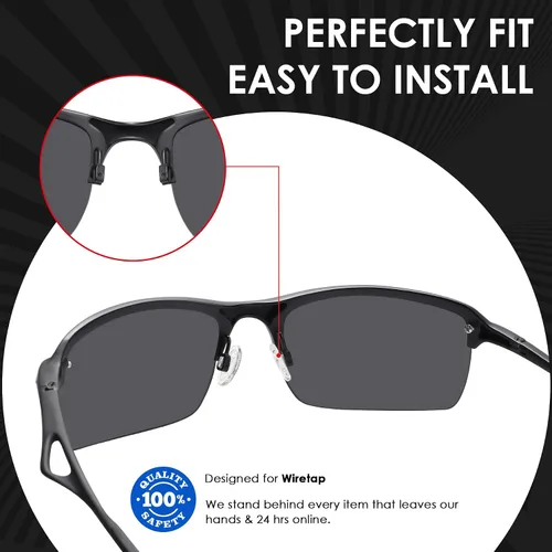 Miniatura 3 de BLAZERBUCK Pieza de almohadillas de nariz de repuesto para gafas de sol Oakley Wiretap