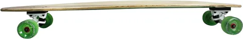 Miniatura 4 de Paradise Longboard Pintail Complete Cruiser - Patineta, bambú blanco/verde, 9.5 x 41 pulgadas