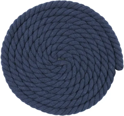 Miniatura 34 de West Coast Paracord - Cuerda de algodón natural trenzada de 3 hebras, 1/4, 1/2, 5/8, 3/4 y 1 pulgada de diámetro, 10, 25, 50, 100 pies Escala