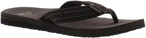 Miniatura 4 de Quiksilver Men's Carver Suede 3 Point Flip Flop Athletic Sandal