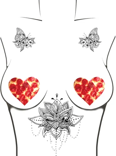 Miniatura 3 de Neva Nude Nipztix Pasties - Fundas para pezones para festivales, raves y lencería, adhesivo de grado médico, a prueba de sudor, fabricado en Estados