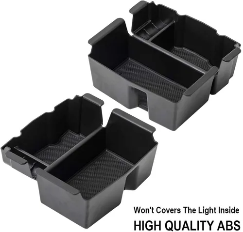 Miniatura 5 de EDBETOS Bandeja organizadora de consola central compatible con Jeep Wrangler JL/JLU 2018-2021 2022 2023 2024 Accesorios Jeep Gladiator JT Truck