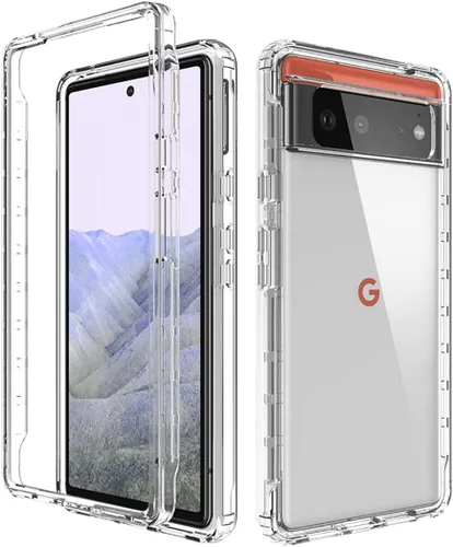 Miniatura 9 de Funda de teléfono para Pixel 6 Pro, Pixel 6 XL G8VOU, bonito patrón de mandala transparente de cuerpo completo, funda protectora para Google Pixel 6