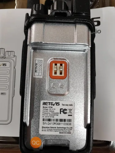 Miniatura 9 de Retevis Walkie Talkies RT68 para adultos, radios de 2 vías de largo alcance, manos libres, batería de 1200 mAh, walkie talkie portátil recargable