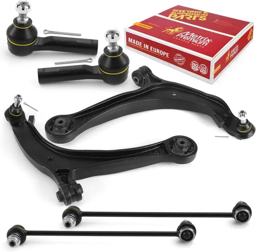 Miniatura 54 de Metrix Premium Chassis Parts - Kit de suspensión delantera de 10 piezas para BMW X5 2007-2013, BMW X6 2008-2014, reemplazo, fabricado en Europa