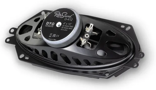 Miniatura 2 de RetroSound D-412 - Altavoz de repuesto para salpicadero de 4 x 10 pulgadas para vehículos clásicos