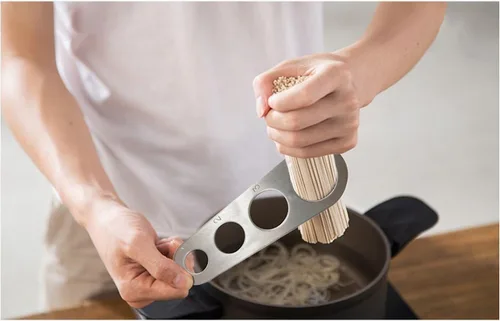 Miniatura 3 de Medida de pasta de espagueti de acero inoxidable (plata)