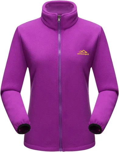 Miniatura 3 de MAGCOMSEN - Chamarra de esquí 3 en 1 para mujer, con forro interior de vellón, chamarra tipo parca resistente al viento e impermeable