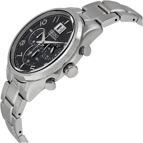 Miniatura 4 de Seiko SPC153P1, cronógrafo de los hombres, pulsera de acero inoxidable caso & 100m WR, SPC153