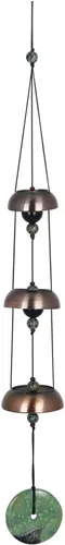 Miniatura 9 de Woodstock Chimes Colección Signature, campanas de templo Woodstock de 25 pulgadas, campanas de viento de jade para decoración de exteriores, patio