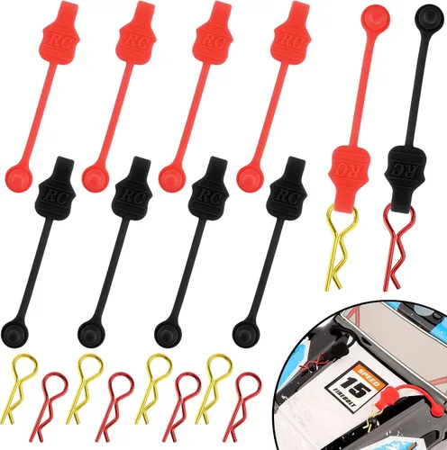 Miniatura 7 de Clips para el cuerpo de autos a control remoto con lengüetas de tracción para camiones universales de control remoto 1:12 1:14 1:16 y 1 perforador