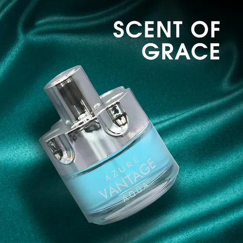 Miniatura 4 de AFLUXE Colonia para hombres Azure Vantage Set Maravilloso Multi Perfumado Eau de Toilette con vaporizador natural Perfume para hombres para todo