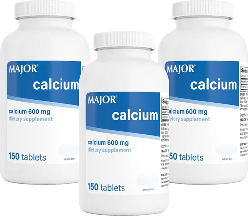 Miniatura 9 de Major Tabletas de calcio de 600 mg - Suplemento de calcio - 150 unidades (1 paquete)