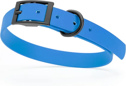 Miniatura 128 de Dogline Biothane - Collar impermeable para perro con hebilla de liberación rápida, resistente cincha de nailon recubierta con resistente y a prueba