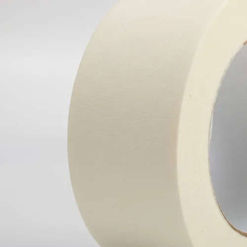 Miniatura 4 de Lichamp Cinta adhesiva ancha de 2 pulgadas, 1 cinta adhesiva de uso general, color beige, papel de enmascarar blanco, 1.95 pulgadas x 55 yardas