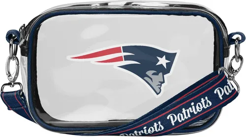 Miniatura 13 de FOCO NFL Womens NFL Team Logo Stripe Clear Crossbody Bag