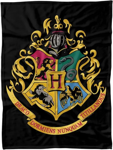 Miniatura 15 de Harry Potter Gryffindor House Crest - Manta de forro polar de 36 x 58 pulgadas, escudo de Gryffindor