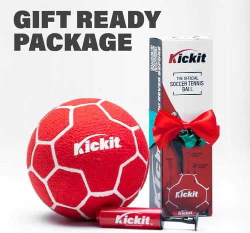 Miniatura 3 de Kickit Pelota de tenis de fútbol, pelota ligera suave oficial para entrenamiento, estilo libre y malabares, diversión al aire libre para todas