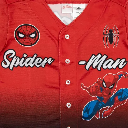 Miniatura 6 de Marvel Paquete de 2 camisetas de Spider-Man para niños, camiseta de béisbol y camiseta de Spiderman, paquete de 2 unidades para niños