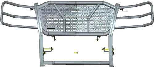 Miniatura 3 de Protección de Parachoques Modular de Escobilla de Rejilla Resistente y Rugosa Black Horse Compatible con 2007-2014 Chevrolet Tahoe 2007-2014