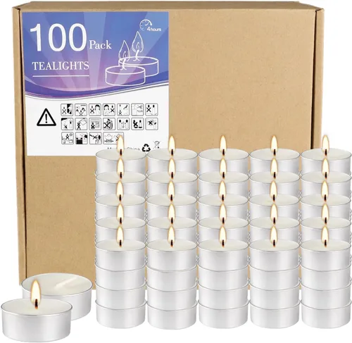 Miniatura 10 de Set de regalos de velas perfumadas de 24 piezas, velas de Adviento de cera de soja en lata de viaje para el hogar, velas en frasco de 2.5 oz