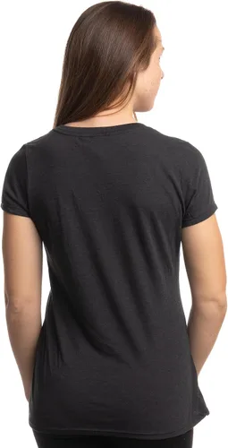 Miniatura 4 de The Dogmother Divertida camiseta con cuello en V para mujer, con cuello en V