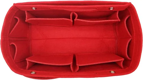 Miniatura 2 de LEXSION Organizador de fieltro para bolso – Bolsa de bolsillo múltiple en bolsa organizadora