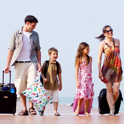 Miniatura 7 de Shappy Paquete de 2 bolsas grandes de viaje para lavandería, bolsa grande para ropa sucia impermeable para maleta, traje de baño, playa, gimnasio