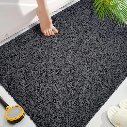Miniatura 7 de Alfombrillas de ducha antideslizantes para personas mayores, 24x47'' Extra Large Loofah, alfombrillas de baño para ducha, alfombrilla antideslizante