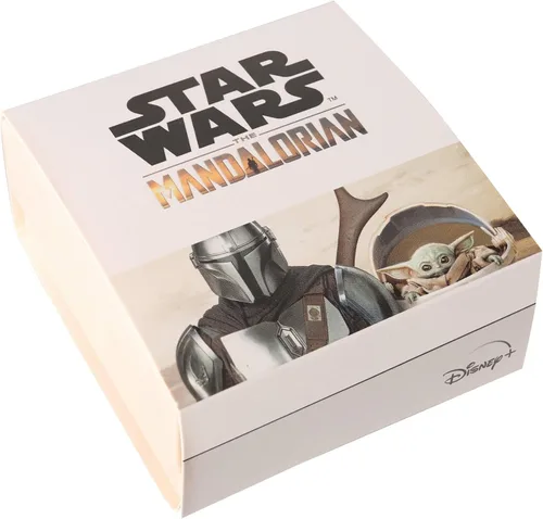 Miniatura 5 de Disney Star Wars - Juego de aretes de tuerca chapados en plata y flash, licencia