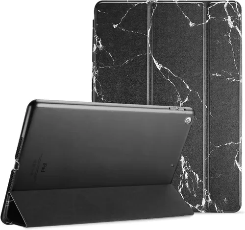 Miniatura 23 de ProCase Funda Inteligente para iPad Air de 10,5" 3ª Generación 2019 / iPad Pro 2017, Funda Delgada con Soporte con Parte Trasera Translúcida Negro