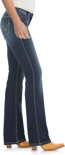 Miniatura 2 de Wrangler Jeans de equitación para mujer Q Baby Mid Rise Cut Ultimate