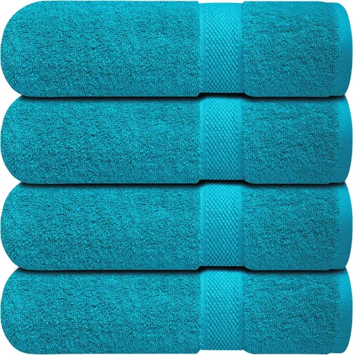 Miniatura 51 de Infinitee Xclusives Toallas de lujo para la ducha [13 x 13] – 100% algodón [paquete de 12], toallas faciales suaves y absorbentes para baño, Gris