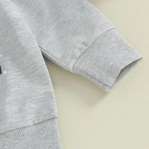 Miniatura 32 de Ropa de Halloween para bebé, sudadera de manga larga con diseño de calabaza, conjunto de pantalones de fiesta de Halloween para otoño e invierno