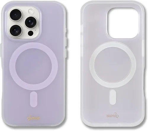 Miniatura 77 de Sonix x Sanrio - Funda para iPhone 15 Pro, compatible con MagSafe, probada en caídas de 10 pies, adivinador Kuromi