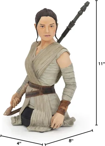 Miniatura 8 de Gentle Giant Estudios Star Wars: el despertar de la fuerza: Rey Mini busto de resina