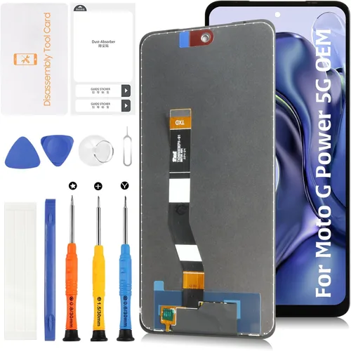 Original para Motorola Moto G Power 5G 2023 6.5 "OEM LCD reemplazo XT2311 pantalla LCD táctil digitalizador Asamblea con herramientas de reparación