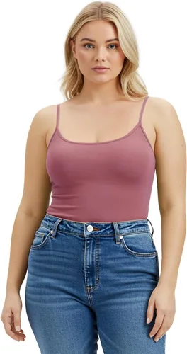 Miniatura 99 de Emmalise Camisola larga casual básica para mujer, con tirantes ajustables, top en capas