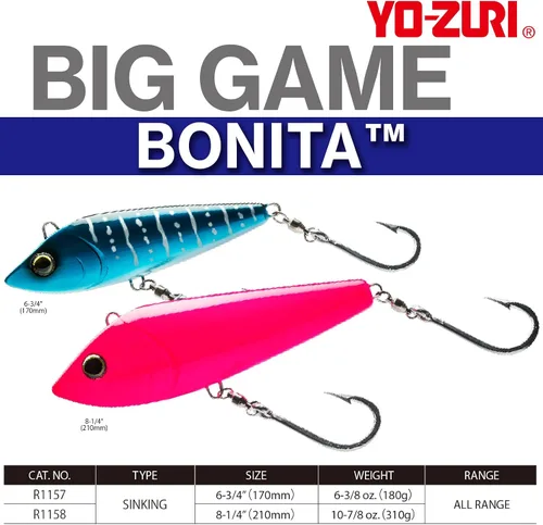 Miniatura 2 de Yo-Zuri Bonita señuelo de pesca de arrastre