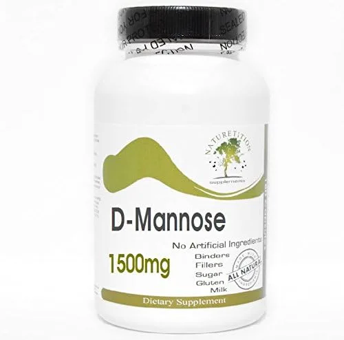 D-manosa 1500mg ~ 90 cápsulas - Sin aditivos ~ Naturetition Supplements