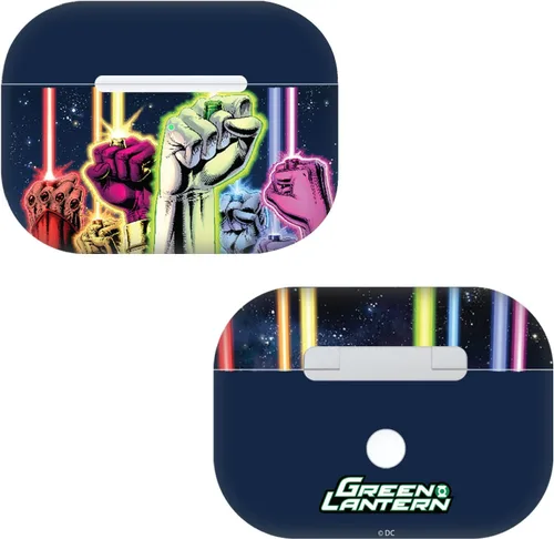 Miniatura 7 de Head Case Designs Calcomanía de vinilo con licencia oficial de Green Lantern DC Comics, color negro, compatible con AirPods Pro