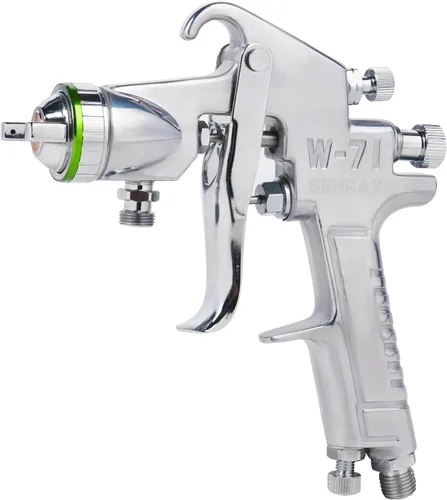 Pistola de pintura del espray del aire de la alimentación de presión, pulverizador de la pintura del pote de la presión sin la taza - boquilla de