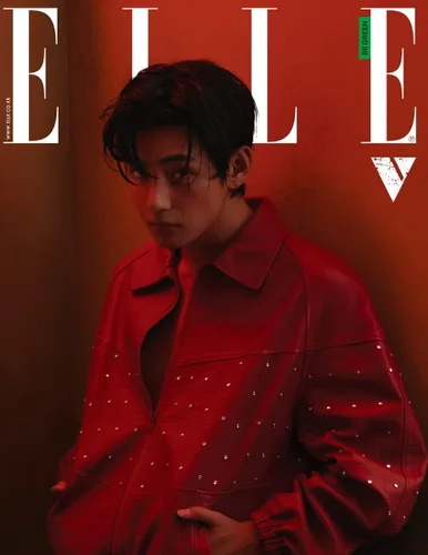 Miniatura 3 de Revista ELLE Coreana Abril 2023 BTS V (Portada B)