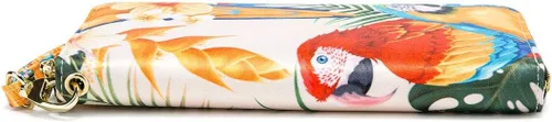 Miniatura 142 de Cartera de mano para mujer, estilo bohemio, con RFID, elegante, espaciosa con correa para viajes, capacidad para tarjetas, teléfono, dinero