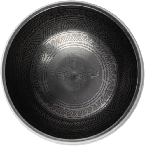 Miniatura 4 de HIMALAYAN BAZAAR - Juego de cuencos tibetanos de 4 pulgadas, fácil de tocar, auténtico, hecho a mano para meditación, sonido de 7 chakras, curación