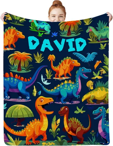 Miniatura 12 de Artsadd Mantas personalizadas con nombre para bebés niños y niñas, mantas de bebé personalizadas con nombre, manta personalizada para niños