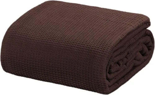 Crover Manta térmica prémium para todas las estaciones, tamaño King, 108 x 90 pulgadas, duradera, suave, acogedora, transpirable, diseño de tejido,