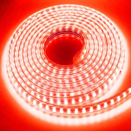 Miniatura 12 de SUYOOULIN Tira de luces LED, alto voltaje AC110V-130V 3.3 pies/3.3 ft, súper brillante, 1000 lúmenes, 5050, 60 LEDs/m, tiras de luz LED IP68