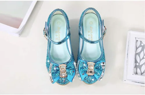 Miniatura 5 de Cadidi Dinos Zapatos de vestir para niñas zapatos de fiesta de boda zapatos de tacón Mary Jane Princesa bebéniño pequeñoniño grande
