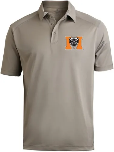 Miniatura 78 de Polo atlético de micro piqué NCAA para hombre Prime con cuello propio